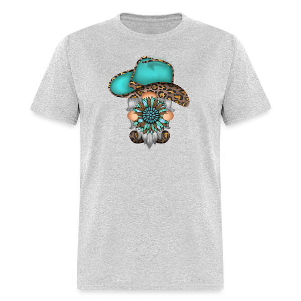 6707 1/4S Western Gnome PREMIUM TSHIRT - heather gray
