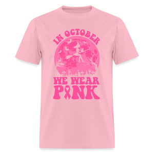 66057 In October We Wear Pink - Witch Moon TSHIRT - pink