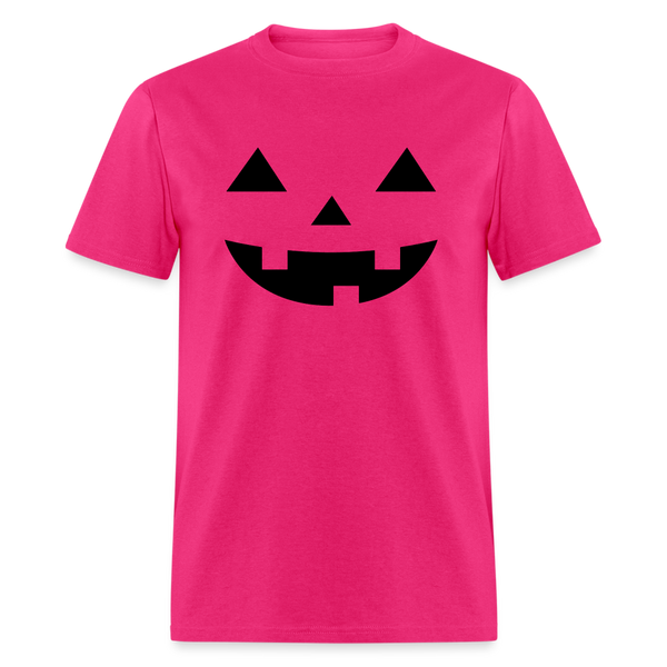 66069 Mr Pumpkin Face TSHIRT - fuchsia