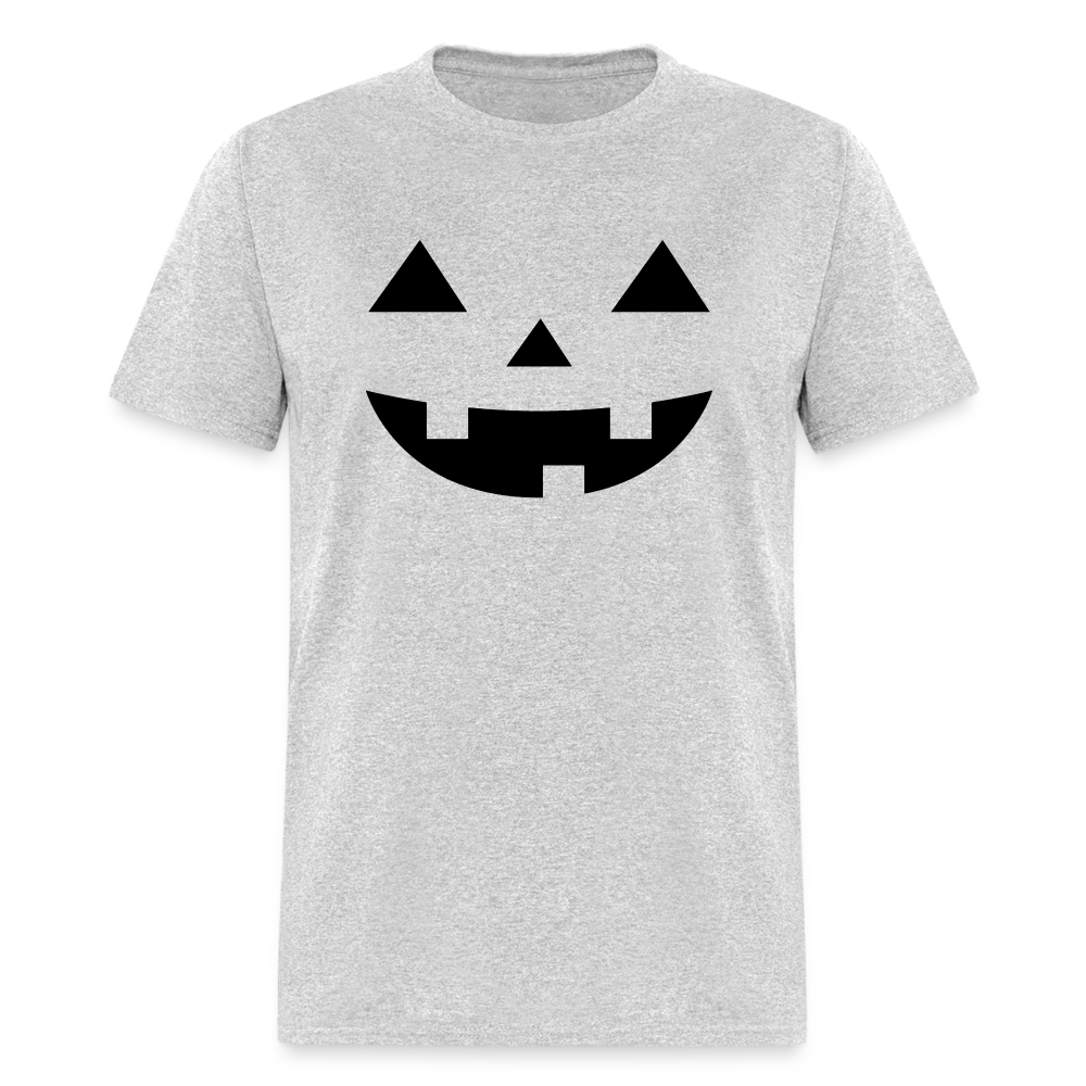 66069 Mr Pumpkin Face TSHIRT - heather gray