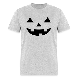 66069 Mr Pumpkin Face TSHIRT - heather gray