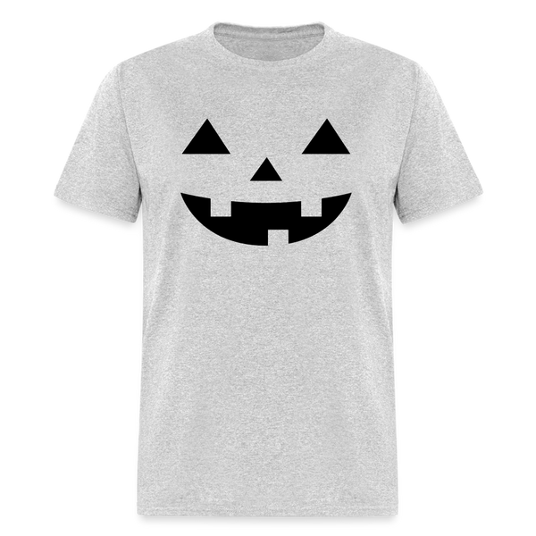 66069 Mr Pumpkin Face TSHIRT - heather gray