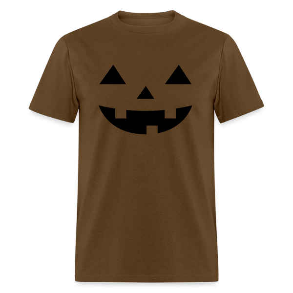 66069 Mr Pumpkin Face TSHIRT - brown