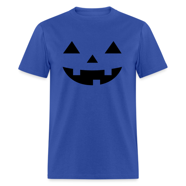 66069 Mr Pumpkin Face TSHIRT - royal blue