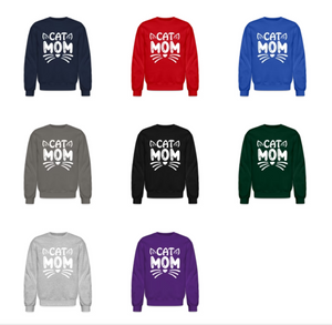 6001 4/4S Cat Mom SWEATSHIRT