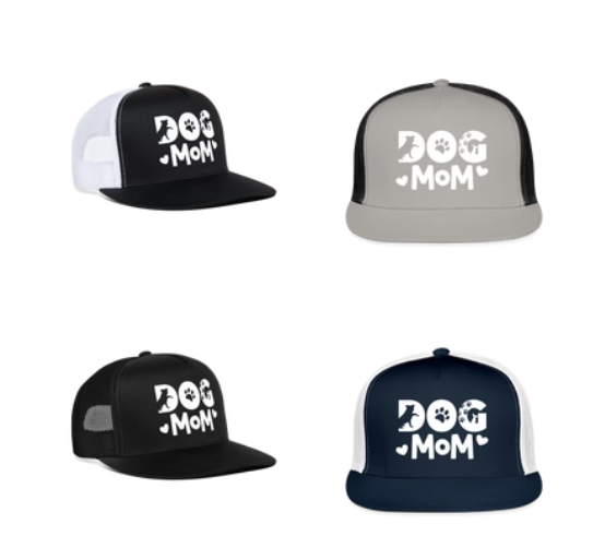 6797 Dog Mom #2 TRUCKER CAP