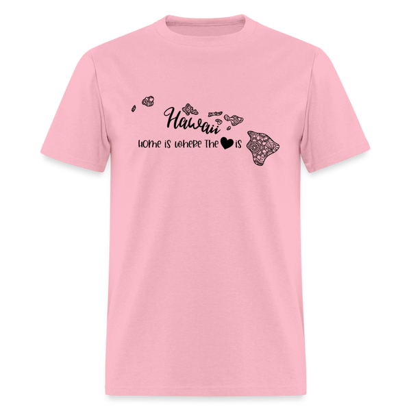 1151 1/4S Home Is Hawaii TSHIRT - pink