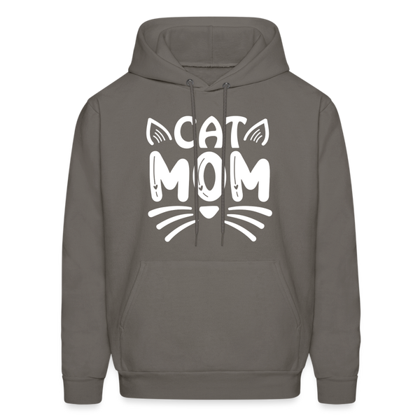 6001 4/4S Cat Mom HOODIE - asphalt gray