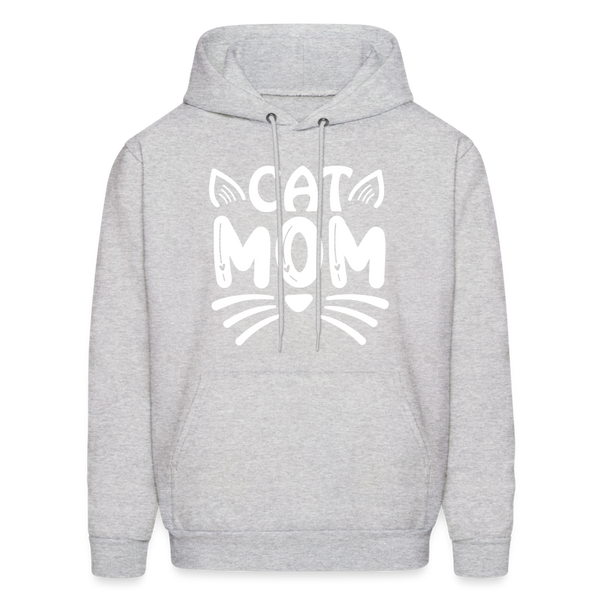 6001 4/4S Cat Mom HOODIE - ash 