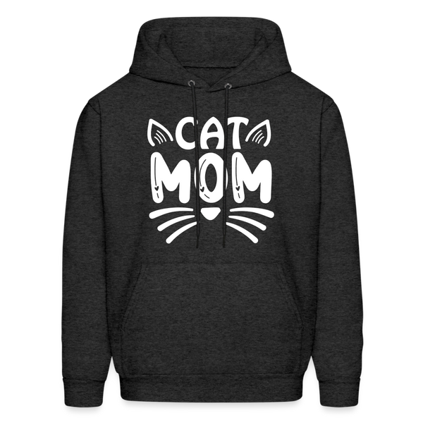 6001 4/4S Cat Mom HOODIE - charcoal grey