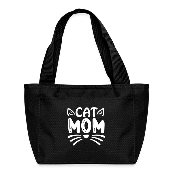 6001 Cat Mom LUNCH BAG - black