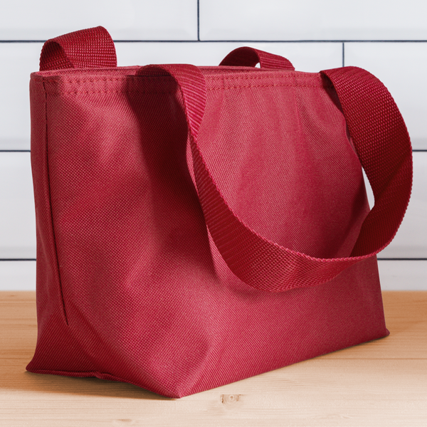 6001 Cat Mom LUNCH BAG - red