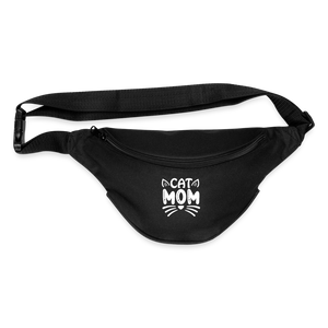 6001 Cat Mom FANNY PACK - black