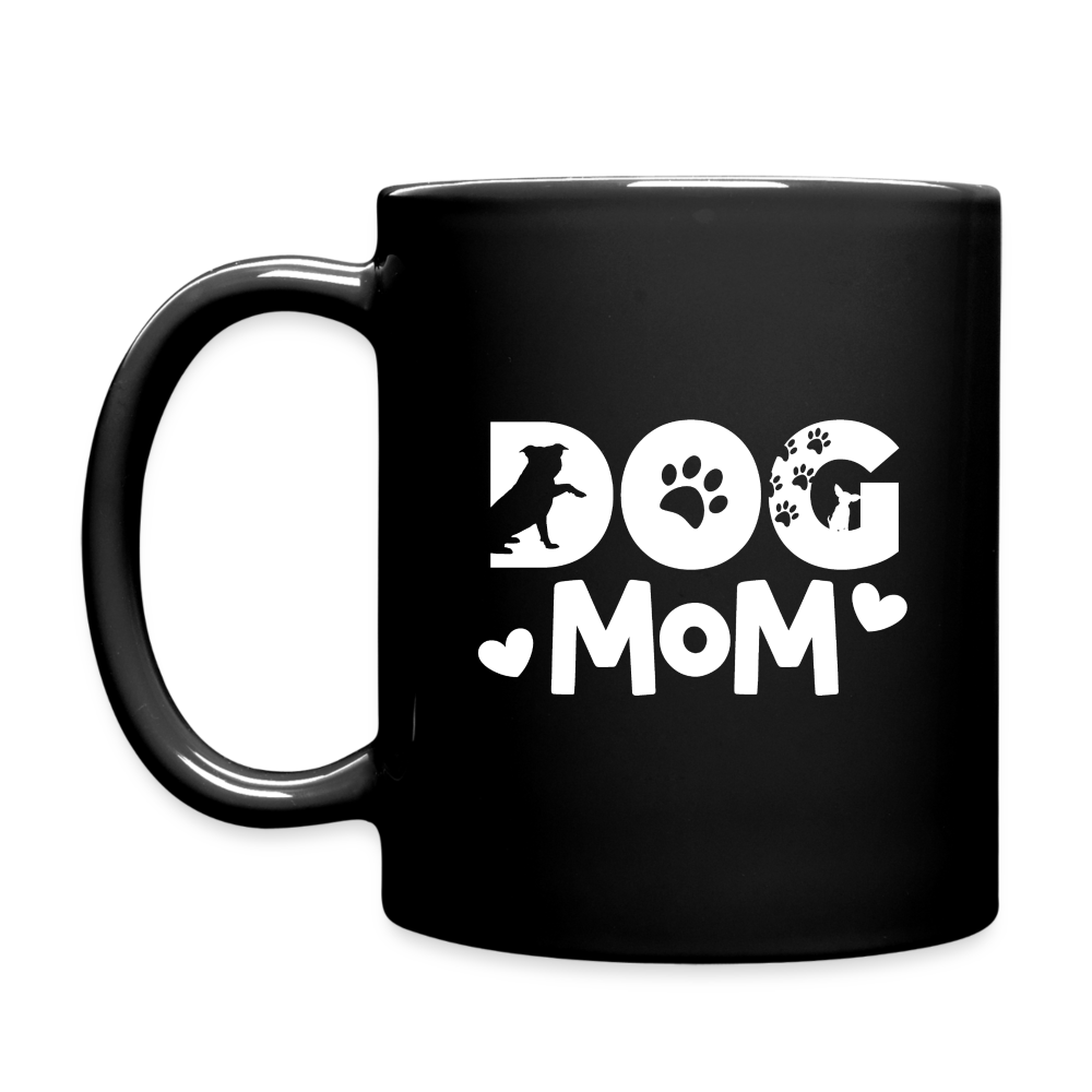 6797 Dog Mom BLACK MUG - black