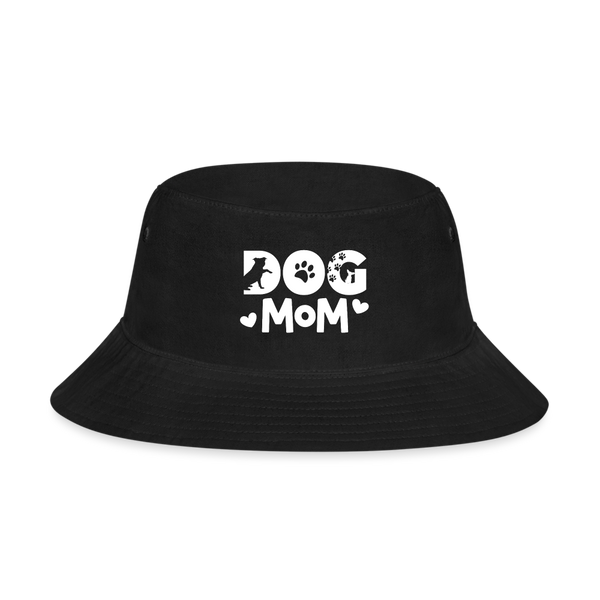 6797 Dog Mom BUCKET HAT - black