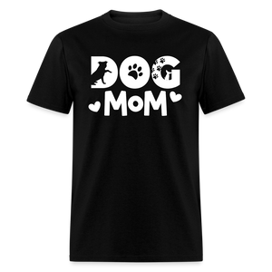 6797 1/4S Dog Mom TSHIRT - black