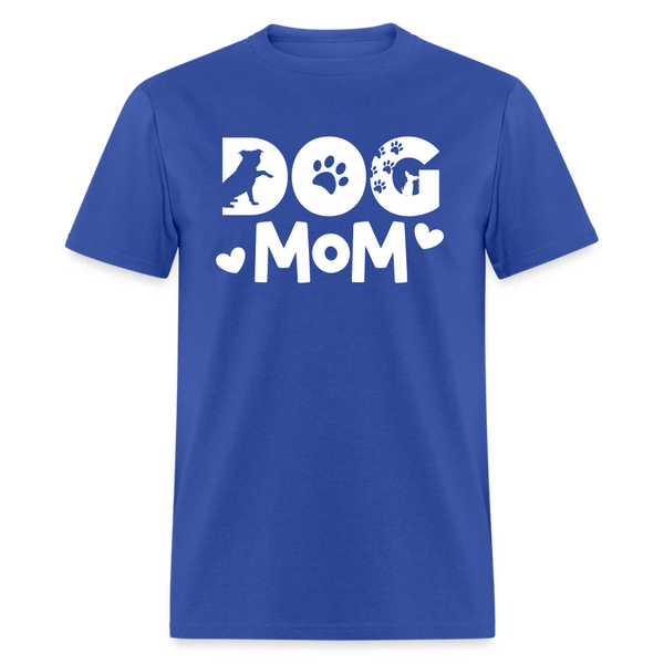 6797 1/4S Dog Mom TSHIRT - royal blue