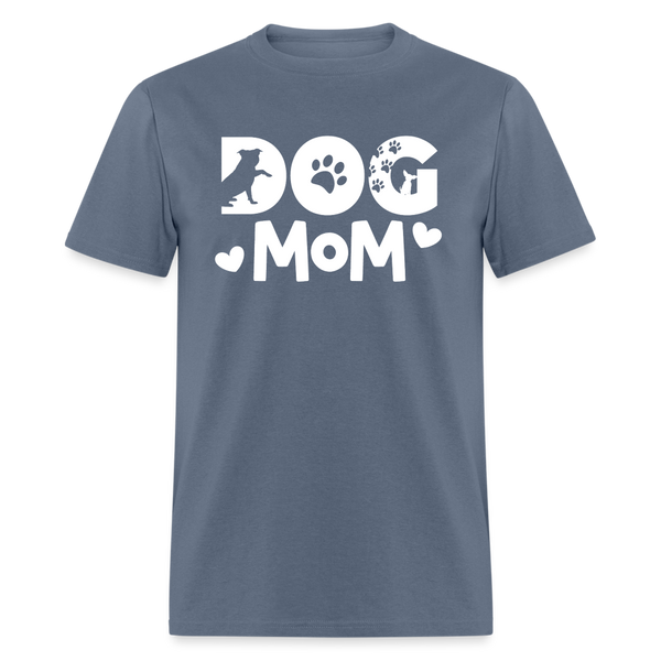 6797 1/4S Dog Mom TSHIRT - denim