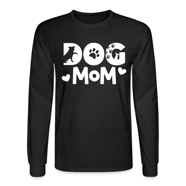 6797 4/4S Dog Mom TSHIRT - black