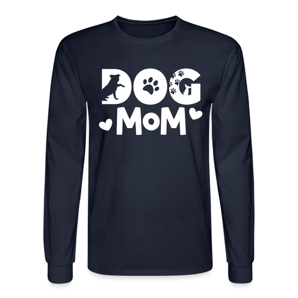 6797 4/4S Dog Mom TSHIRT - navy