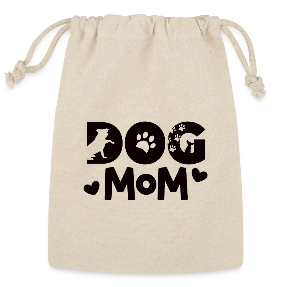 6797 Dog Mom REUSABLE GIFT BAG - Natural