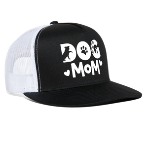 6797 Dog Mom #2 TRUCKER CAP - black/white