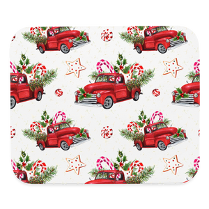 9001 Red Truck Sweets #2 MOUSE PAD - white