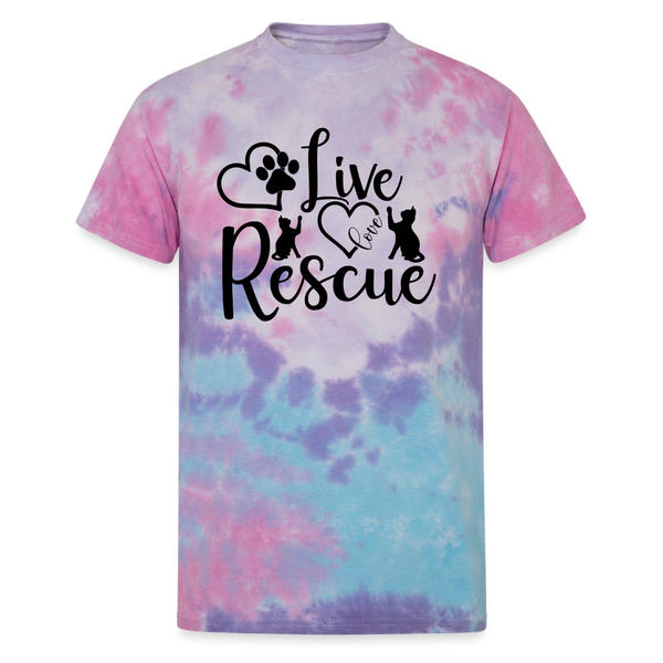 65012 Live Love Rescue Cats 🐾 FurBaby TD TSHIRT - cotton candy