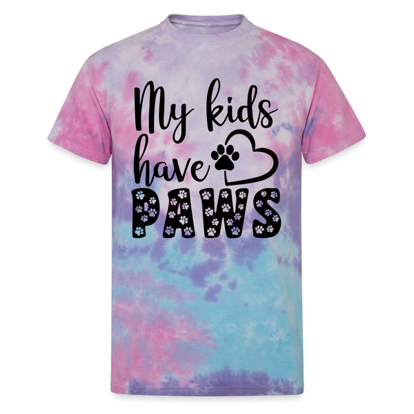 65013 My Kids Have Paws 🐾 FurBaby TD TSHIRT - cotton candy