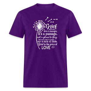 66022 1/4S Grief Never Ends Dandelion TSHIRT - purple