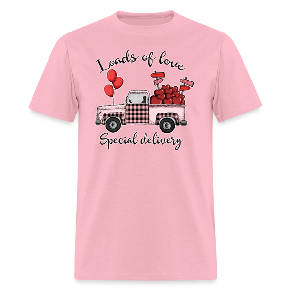 66026 1/4S Loads Of Love Special Delivery TSHIRT - pink