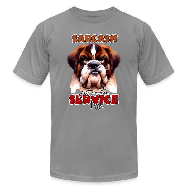 66044 Service I Offer - St Bernard B&C TSHIRT - slate