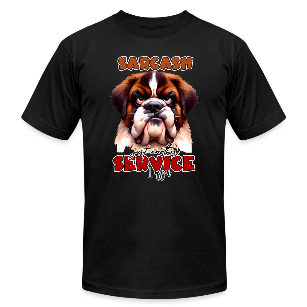 66044 Service I Offer - St Bernard B&C TSHIRT - black