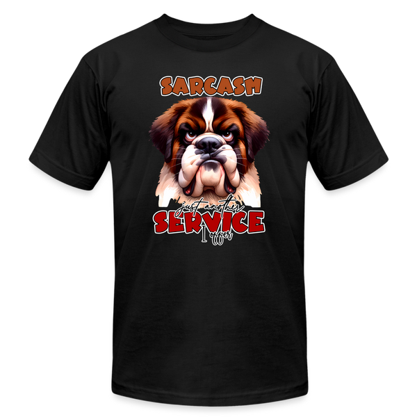 66044 Service I Offer - St Bernard B&C TSHIRT - black