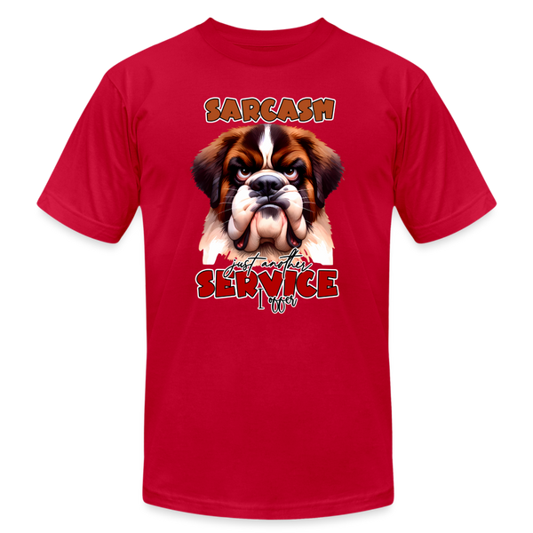 66044 Service I Offer - St Bernard B&C TSHIRT - red