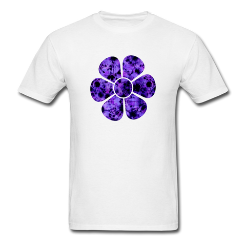 Dappled TD Flower PREMIUM TSHIRT - white