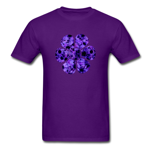 Dappled TD Flower PREMIUM TSHIRT - purple