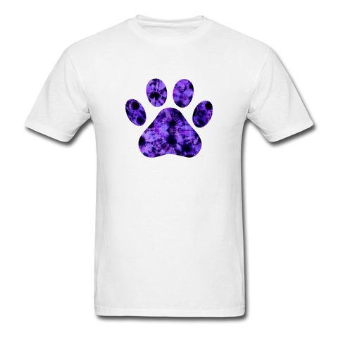 Dappled TD Paw PREMIUM TSHIRT - white