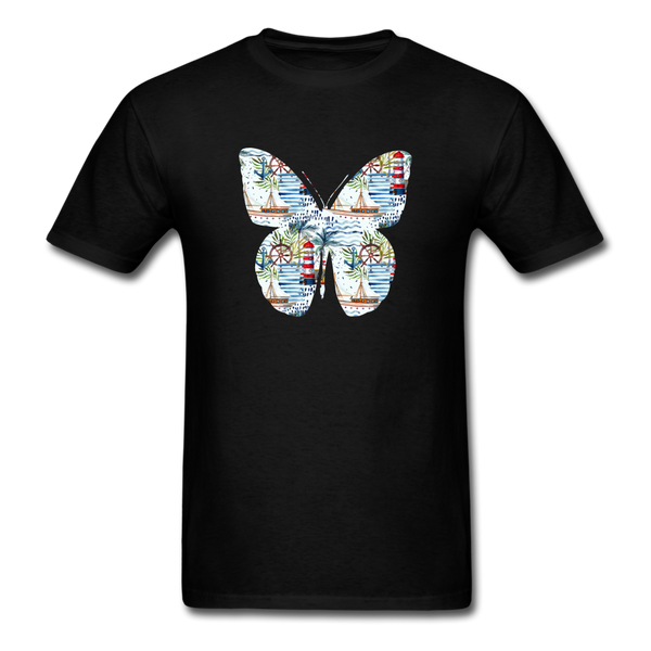 8195 Lighthouse Cove Butterfly PREMIUM TSHIRT - black