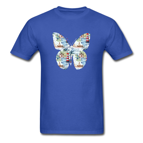 8195 Lighthouse Cove Butterfly PREMIUM TSHIRT - royal blue