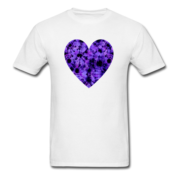 Dappled TD Heart PREMIUM TSHIRT - white