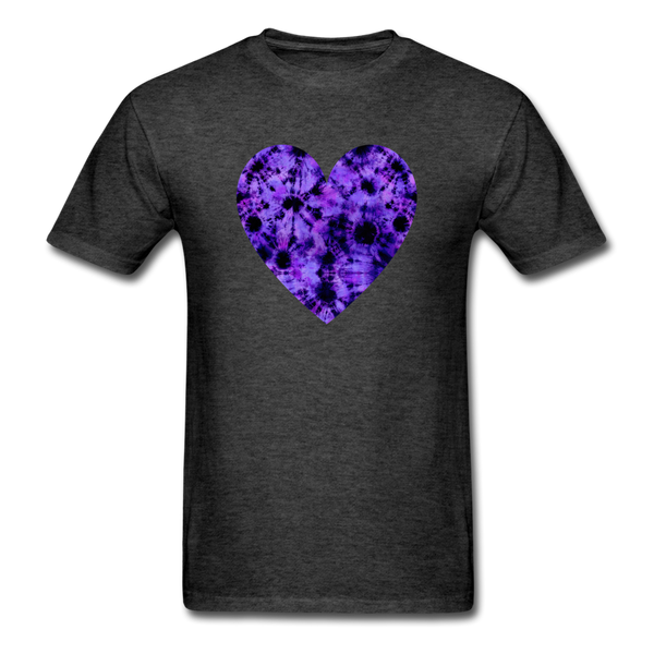 Dappled TD Heart PREMIUM TSHIRT - heather black