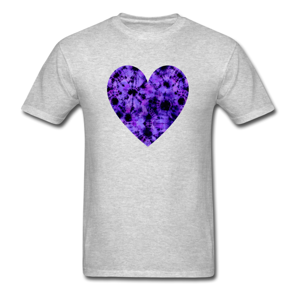 Dappled TD Heart PREMIUM TSHIRT - heather gray