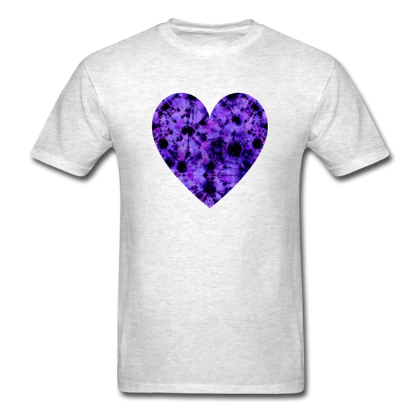 Dappled TD Heart PREMIUM TSHIRT - light heather gray