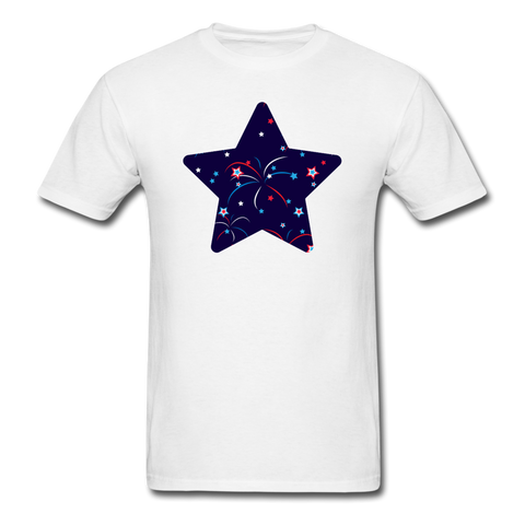 8217 Freedom Fireworks PREMIUM TSHIRT - white