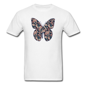 8221 Independence Paisley Butterfly PREMIUM TSHIRT - white