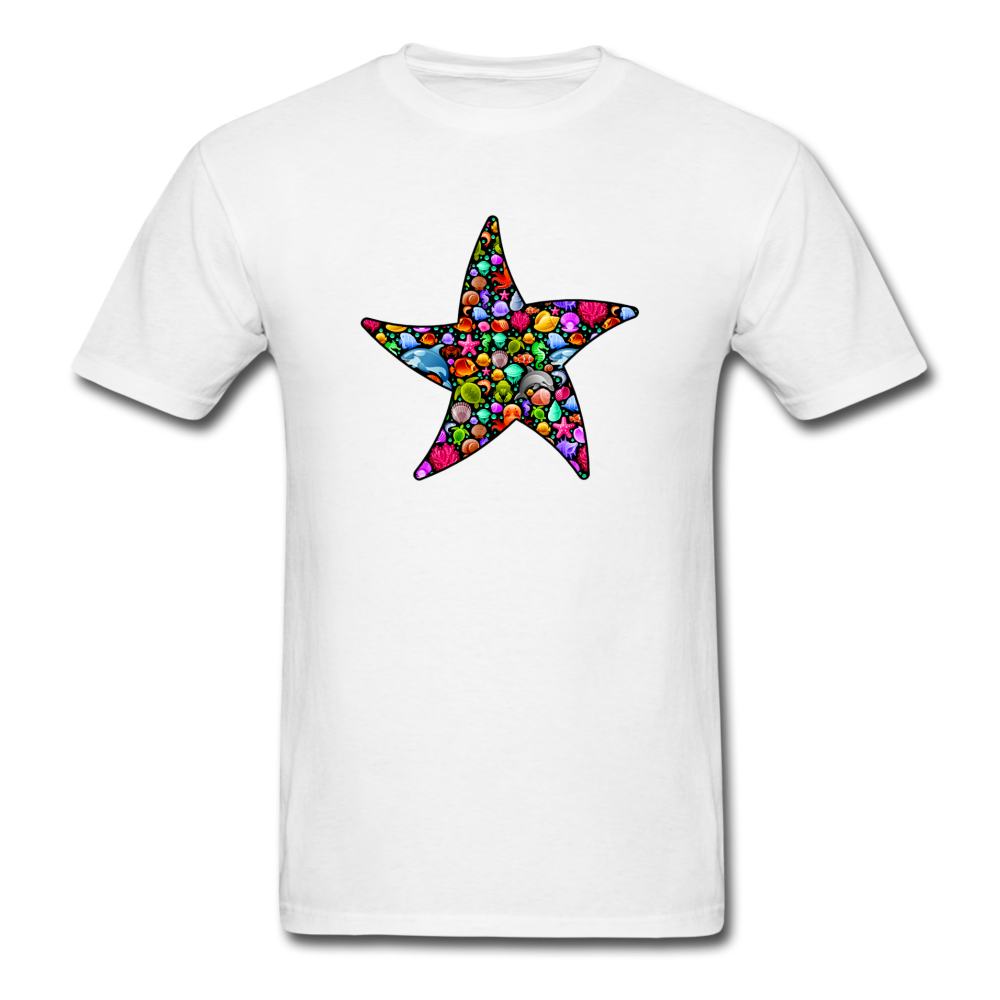 8204 Sea World Starfish PREMIUM TSHIRT - white