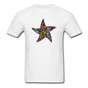 8204 Sea World Starfish PREMIUM TSHIRT - white