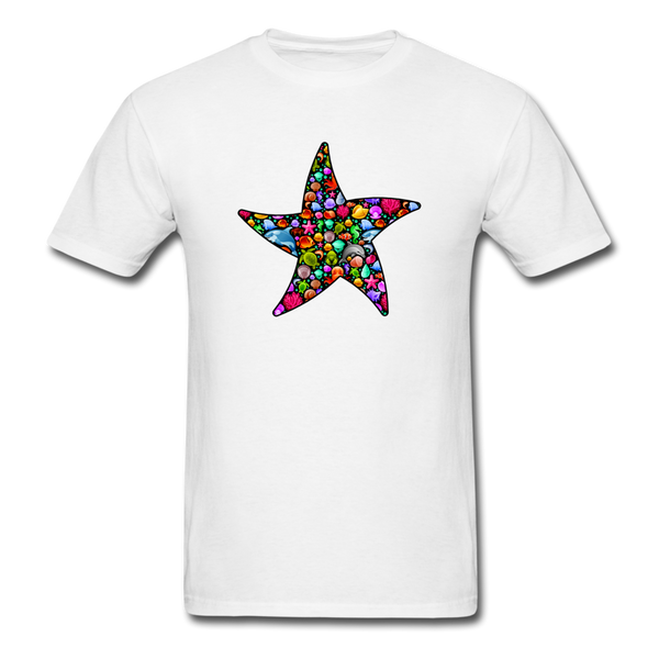 8204 Sea World Starfish PREMIUM TSHIRT - white