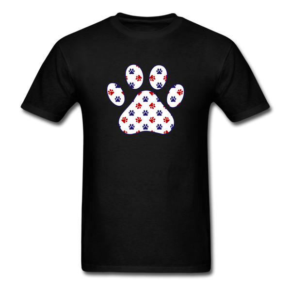 8213 Patriotic Paws PREMIUM TSHIRT - black